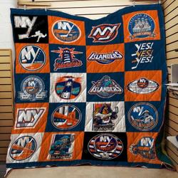 New York Islanders Quilt Blanket and Home Decor