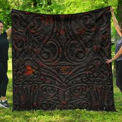 New Zealand Warriors Maori Tiki Vocalno Style JFJ10559 3D Customized Quilt 2707 and Home Decor