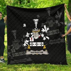 Newsom Or Newsam Ireland Irish Family Crest JFJ10569 3D Customized Quilt 2707 and Home Decor