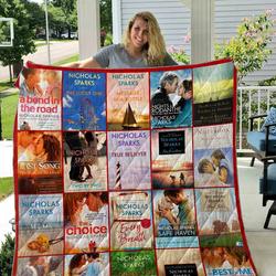 Nicholas Sparks Quilt Blanket 01 and Home Decor