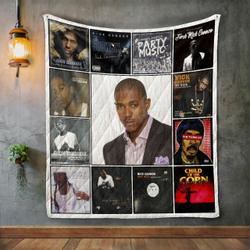 Nick Cannon Album Covers Quilt Blanket and Home Decor