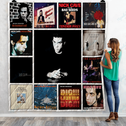 Nick Cave And The Bad Seeds Albums Quilt Blanket Ver 13 and Home Decor