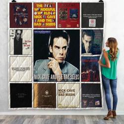 Nick Cave And The Bad Seeds Complications Quilt Blanket 02 and Home Decor