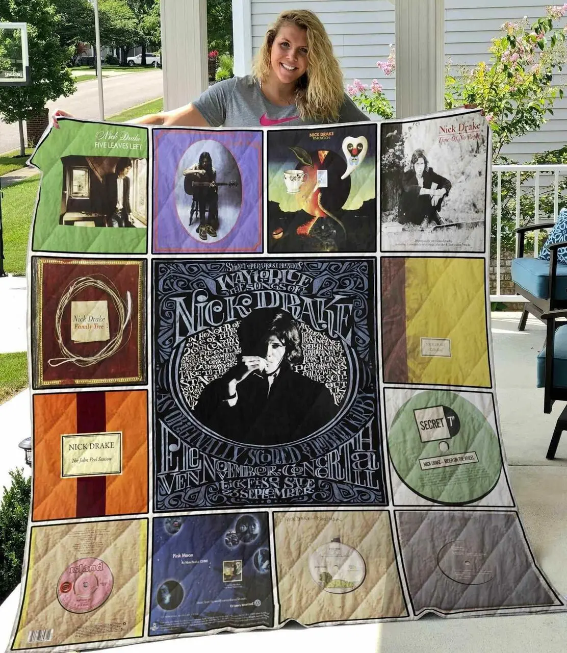 Nick Drake Blanket Th2906 Quilt and Home Decor