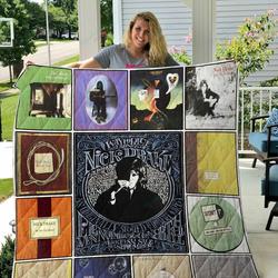 Nick Drake Quilt Blanket and Home Decor