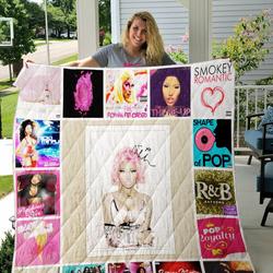 Nicki Minaj Quilt Blanket 0958 and Home Decor