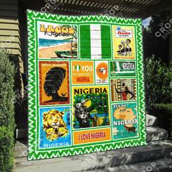 Nigeria Na280607 Tbg Quilt Blanket and Home Decor