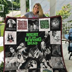 Night Of The Living Dead Quilt Blanket For Fans Ver 17 and Home Decor
