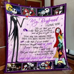 Nightmare Boyfriend Everything I Was Looking Quilt Gg and Home Decor