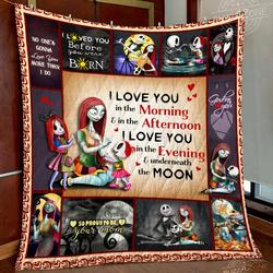 Nightmare Daughter Love You Underneath The Moon Quilt Cc and Home Decor