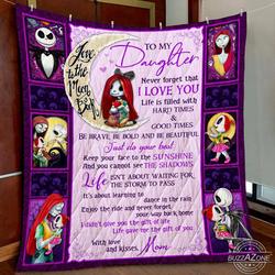 Nightmare Daughter Mom Dance In The Rain Quilt Gg and Home Decor