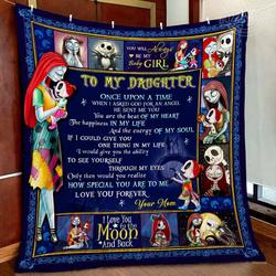 Nightmare Daughter Mom Energy Of My Soul Quilt Gg and Home Decor