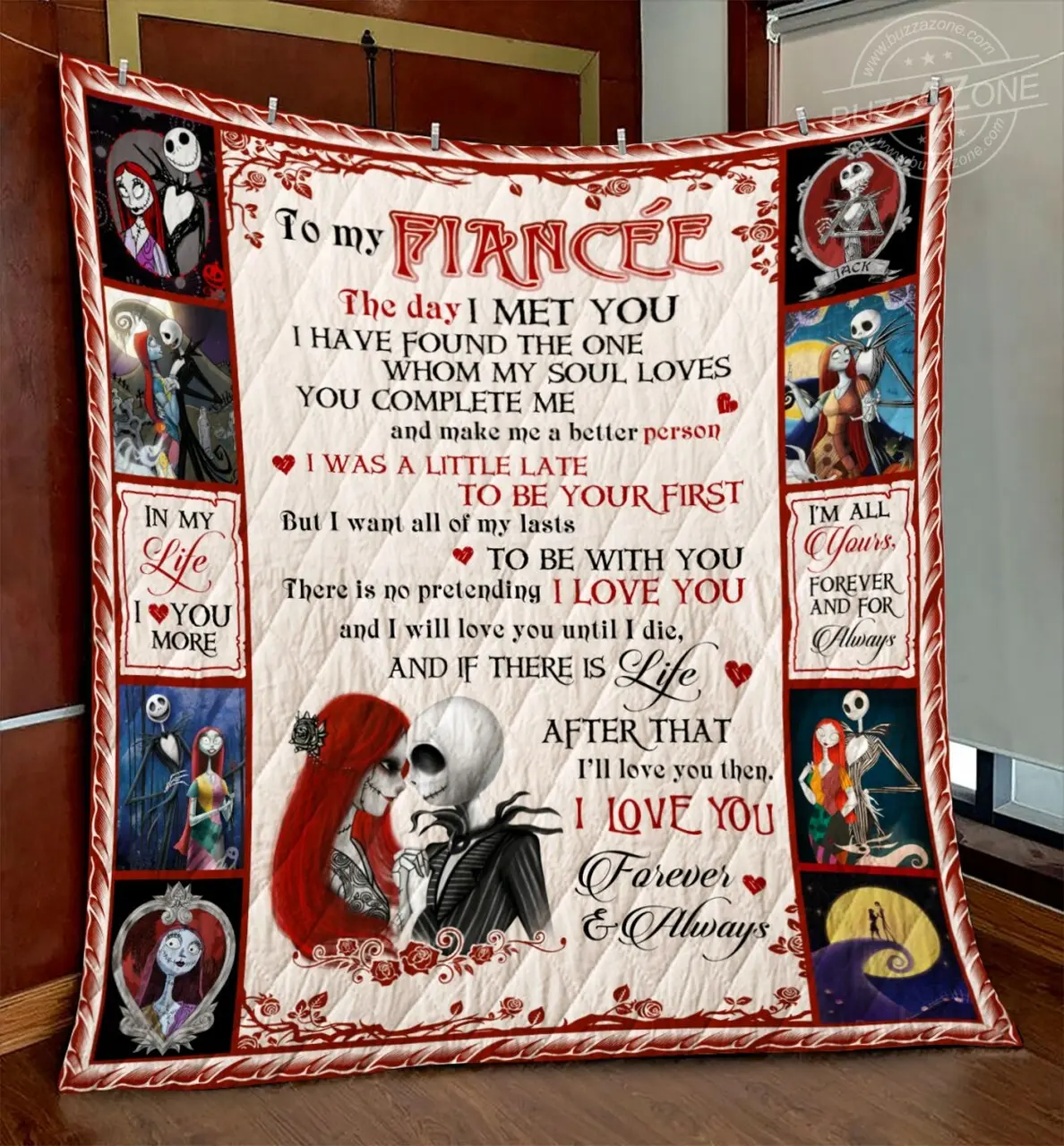 Nightmare Fiancée All Of My Lasts Quilt Gg and Home Decor