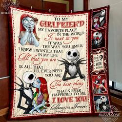 Nightmare Girlfriend Need All That You Are Quilt Gg and Home Decor