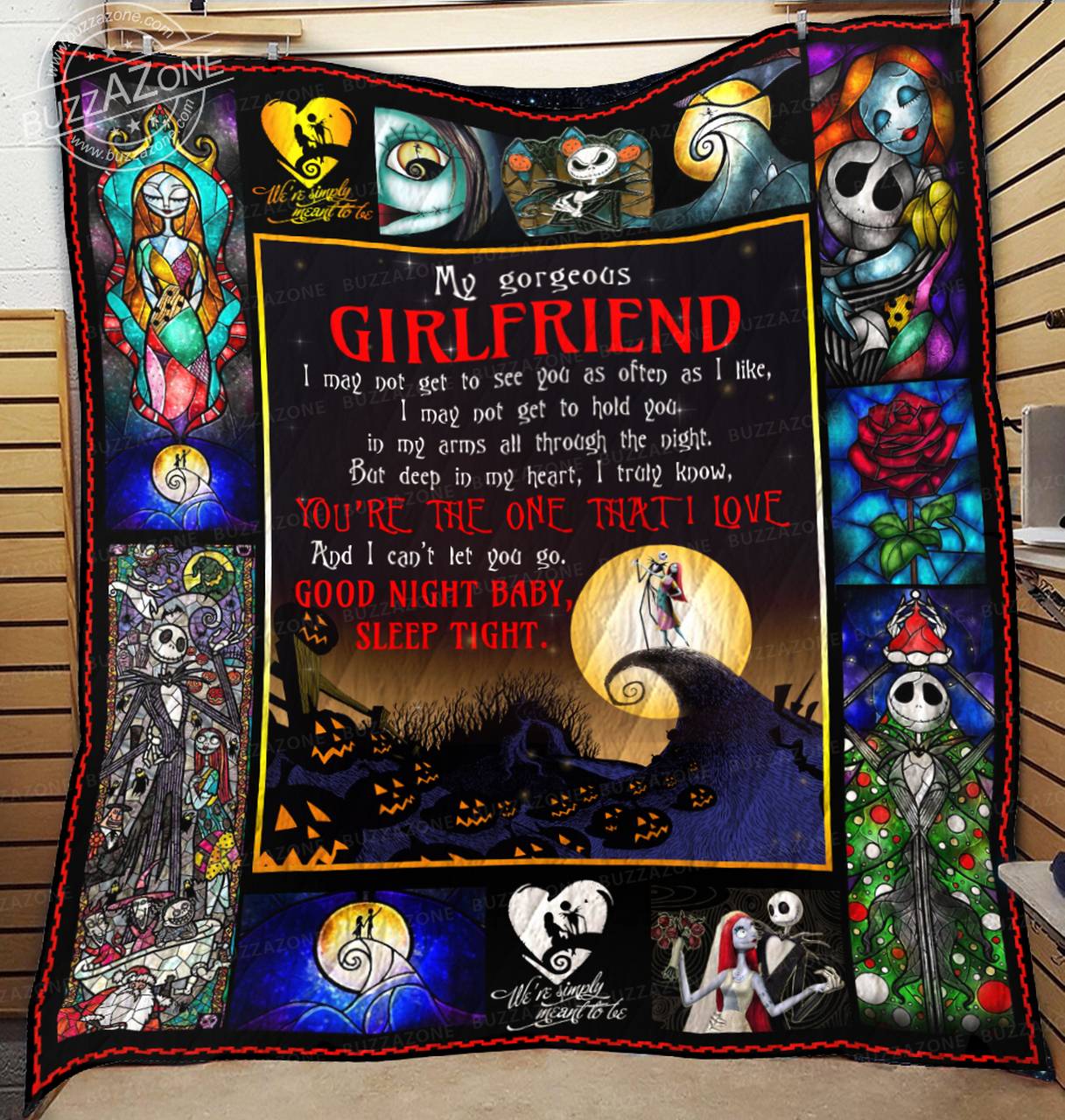 Nightmare Girlfriend Sleep Tight Quilt Cc and Home Decor