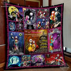 Nightmare Husband Braver Stronger Smarter Quilt Gg and Home Decor