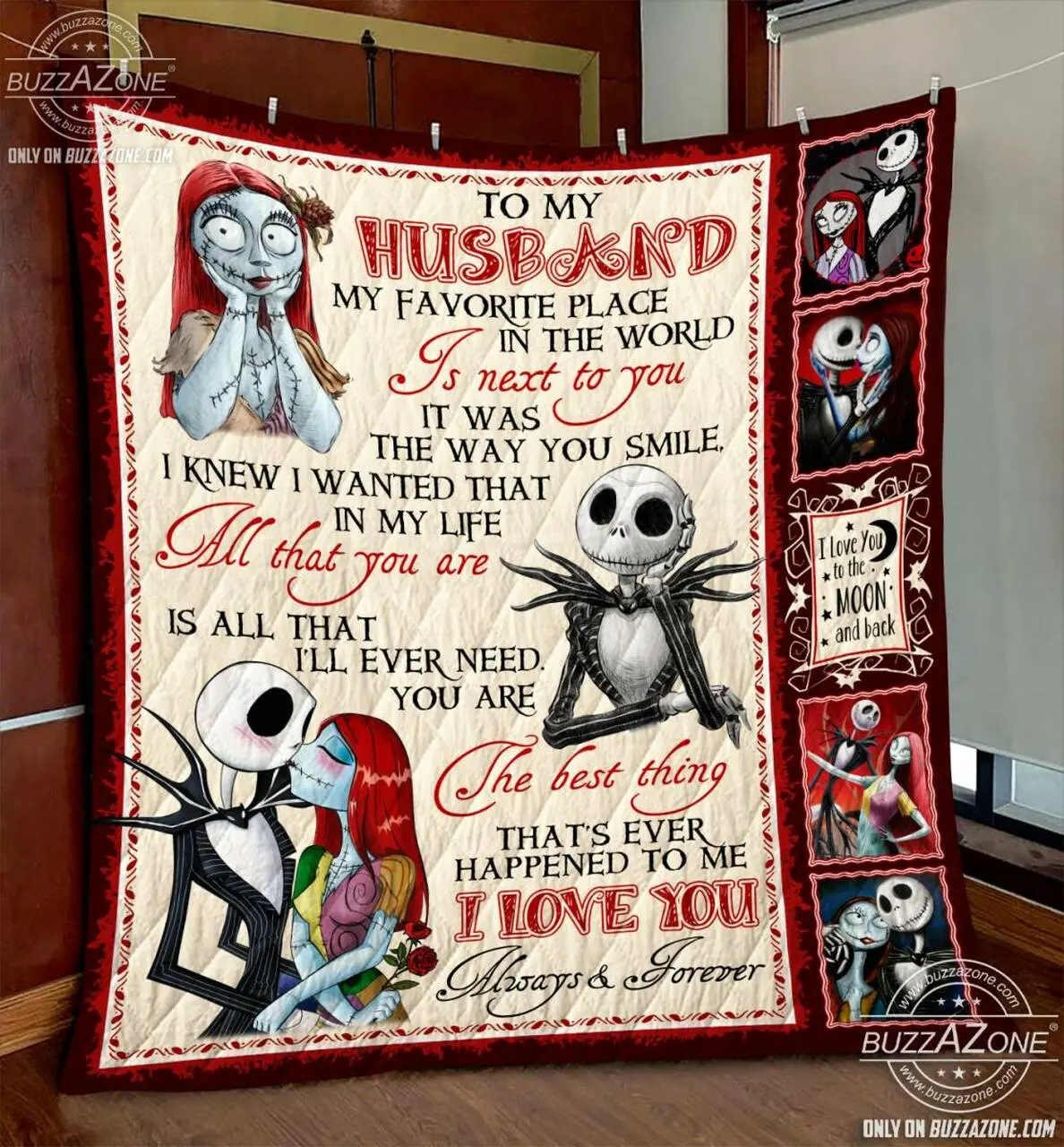 Nightmare Husband Need All That You Are Quilt Gg and Home Decor
