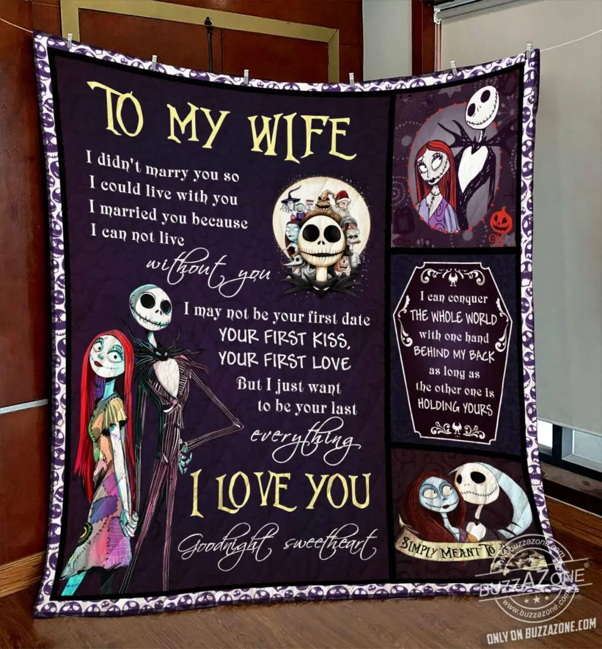 Nightmare I Can Not Live Without You Quilt Cc and Home Decor