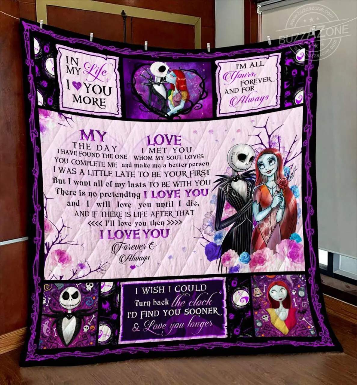 Nightmare My Love All Of My Lasts Quilt V3 Gg and Home Decor