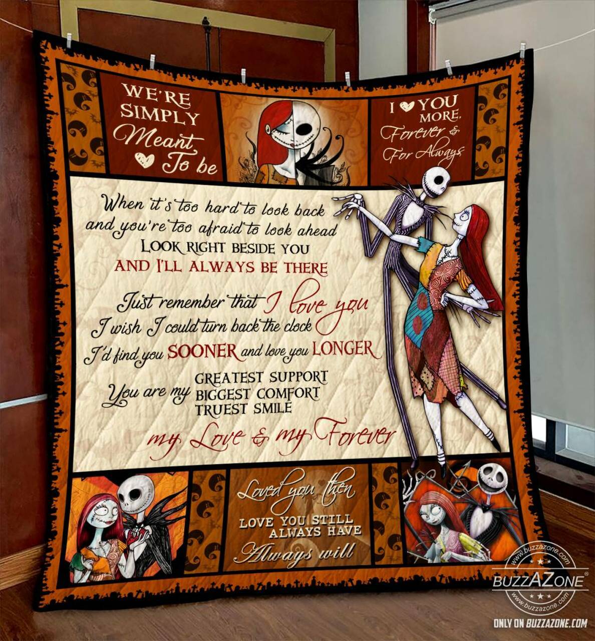 Nightmare My Love Greatest Support Biggest Comfort Quilt Gg and Home Decor