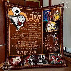 Nightmare My Love Missing Piece Quilt Gg and Home Decor