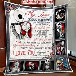 Nightmare Need All That You Are Quilt Customize Name Gg and Home Decor