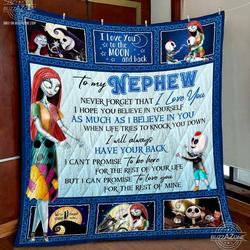Nightmare Nephew Have Your Back Quilt Gg and Home Decor