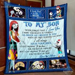 Nightmare Son Mom Have Your Back Quilt Gg and Home Decor