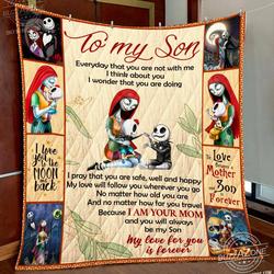 Nightmare Son Mom My Love Will Follow You Quilt Cc and Home Decor