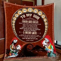 Nightmare Son Mom TodayS Trouble Quilt Cc and Home Decor
