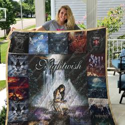 Nightwish Albums Quilt Blanket For Fans Ver 17 and Home Decor