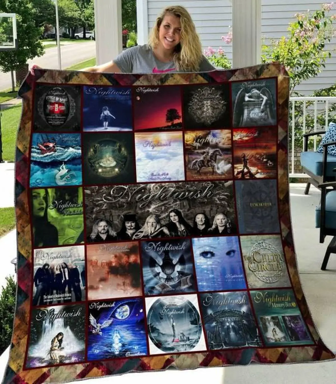 Nightwish Quilt Blanket Hvt050617 Quilt and Home Decor