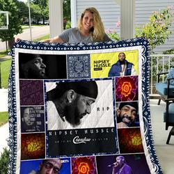 Nipsey Hussle Quilt D2 and Home Decor