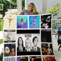 Nirvana 3D Personalized Customized Quilt Blanket 41 and Home Decor