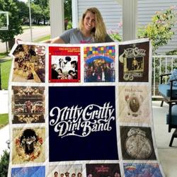 Nitty Gritty Dirt Band 3D Personalized Customized Quilt Blanket 50 and Home Decor