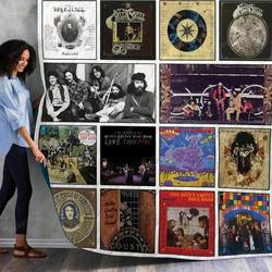 Nitty Gritty Dirt Band Albums Quilt Blanket 01 and Home Decor