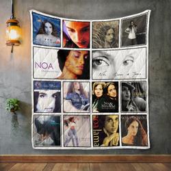 Noa Album Covers Quilt Blanket and Home Decor
