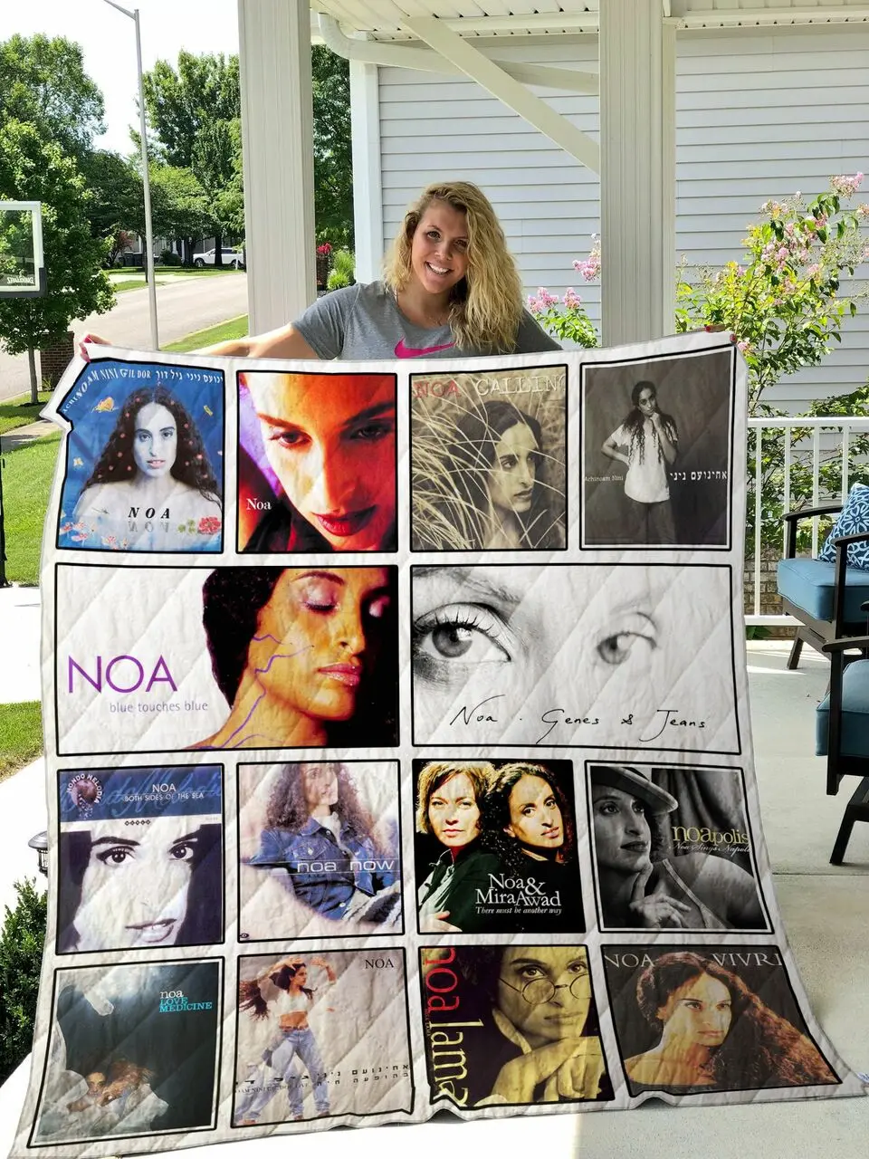 Noa Quilt Blanket and Home Decor