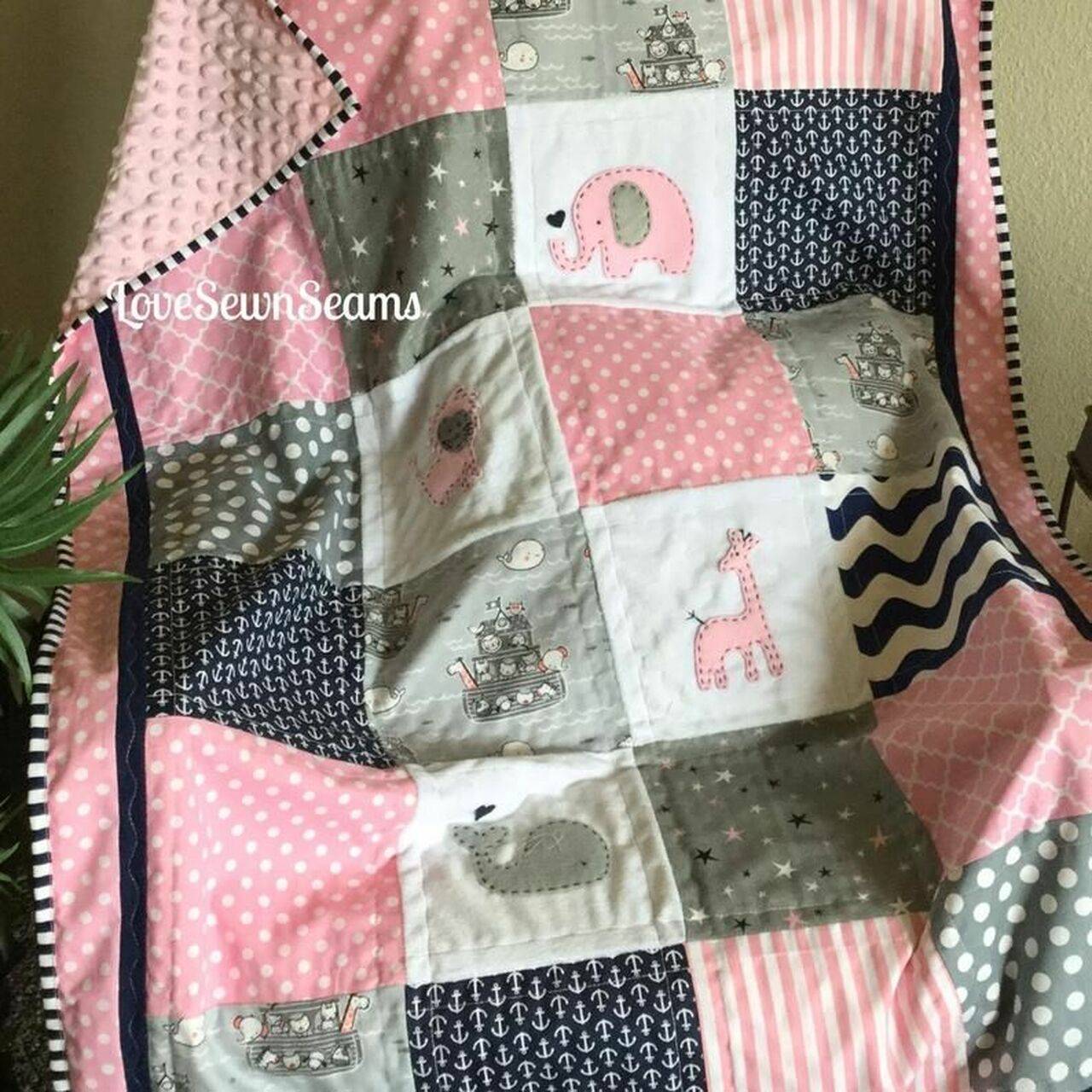 Noahs Ark Clh1610033Q Quilt Blanket and Home Decor