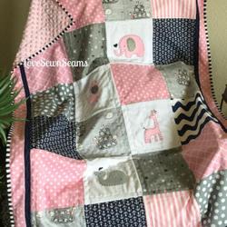 Noahs Ark Clh1610033Q Quilt Blanket and Home Decor