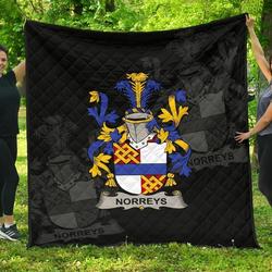 Norreys Ireland Irish Family Crest JFJ10615 3D Customized Quilt 2707 and Home Decor