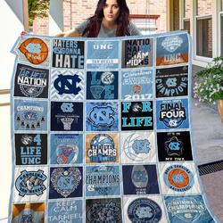 North Carolina Quilt Blanket and Home Decor