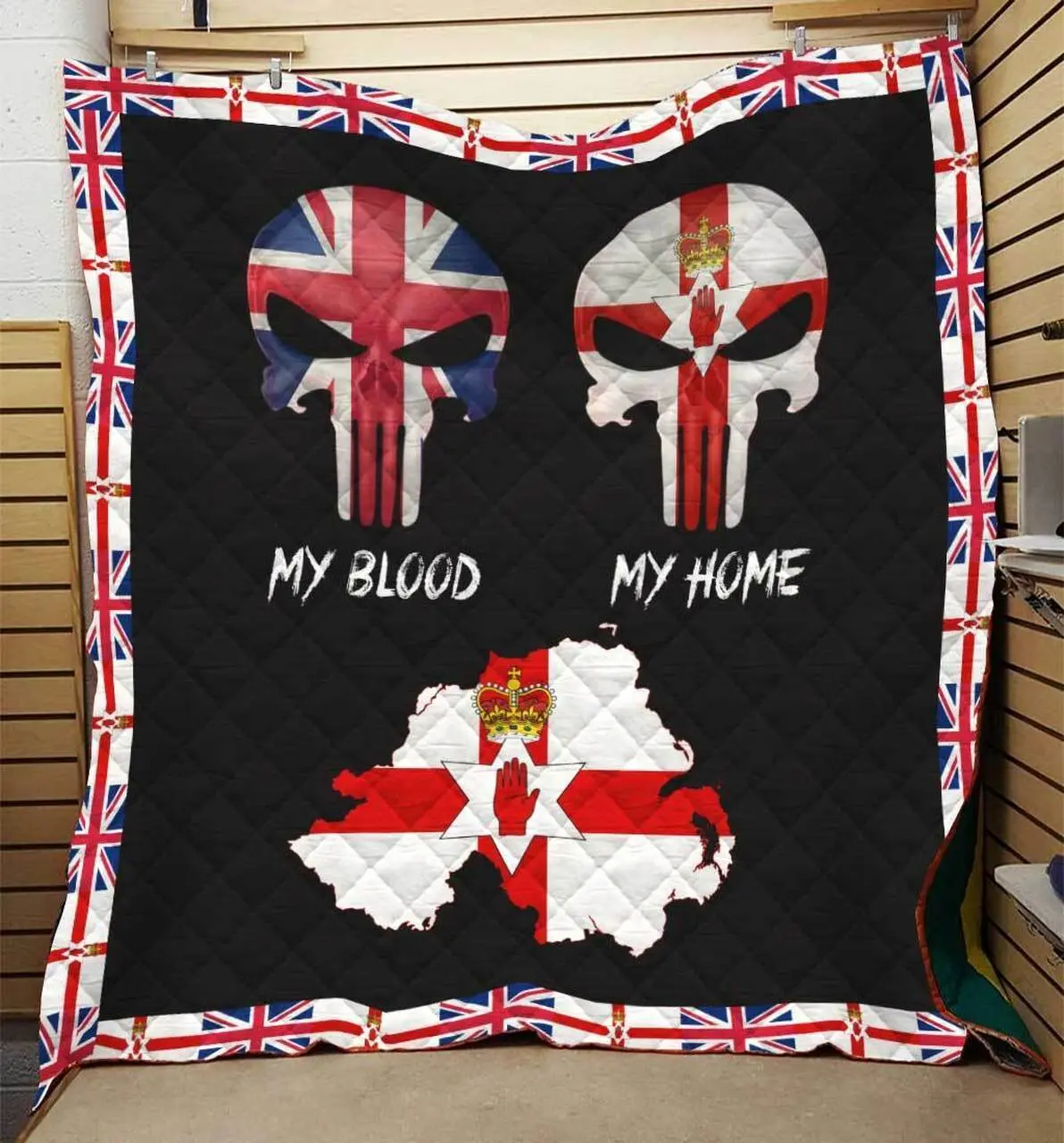 Northern Ireland Quilt 3D Printing and Home Decor