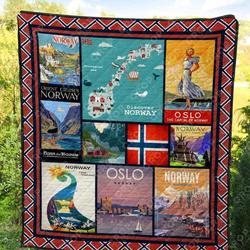 Norway Blanket Th1307 Quilt and Home Decor