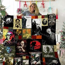 Nosferatu Quilt Blanket 02060 and Home Decor