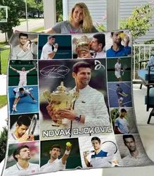Novak Djokovic Quilt Blanket  Limited Quilt Blanket and Home Decor