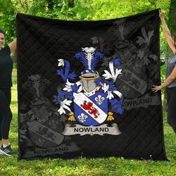 Nowland Ireland Irish Family Crest JFJ10634 3D Customized Quilt 2707 and Home Decor