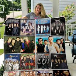 Nsync Album Covers Quilt Blanket and Home Decor