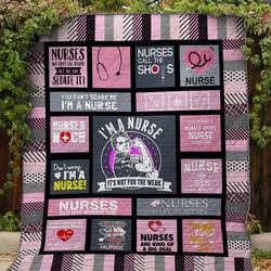 Nurse 250208418 3D Customized Quilt Blanket 381 and Home Decor