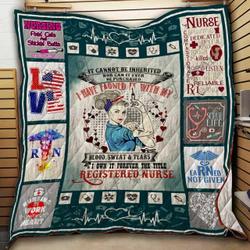 Nurse Cl2100384Mdq Quilt Blanket and Home Decor